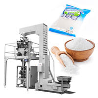 Machine d'emballage et de remplissage entièrement automatique de haute précision pour granulés plastiques, sucre et sel de l'industrie alimentaire, destinée aux sacs