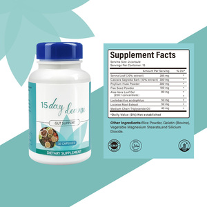 Capsule Naturali a Base di Erbe per la Salute Intestinale, 15 Giorni di Trattamento, Aiutano gli <span class=keywords><strong>Adulti</strong></span> a Digerire e Proteggere la Salute Intestinale - Product Image 3