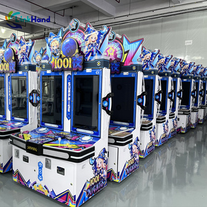 Vàng Alice Sáng Tạo Arcade Trò Chơi 32 "Màn Hình Kép Đồng Xu Hoạt Động Nhiều Hỗ Trợ Tùy Chỉnh - Product Image 3