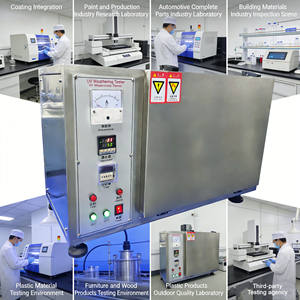 Máquina de Prueba de Envejecimiento UV de Escritorio ASTM D4587, Programable, para Pintura, Pruebas Ambientales UV - Product Image 1