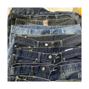 C26 Wholesale used fashion jeans for unisex brand mix in good conditions