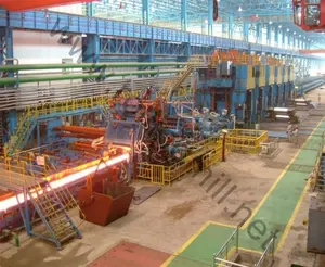 Mini línea de producción de barras de refuerzo de acero, máquina de fabricación de varillas de hierro, laminador de acero caliente