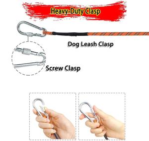 24ft 50ft 75ft 100ft Yard Camping Parken Hond Lood Outdoor Overhead Trolley Systeem Hond Tie Out Kabel Voor Kamperen - Product Image 5