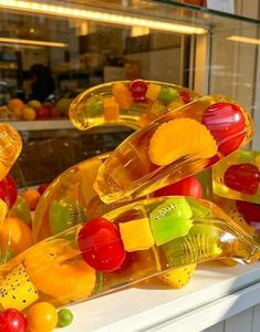 Hot Sale <b>Clear</b> Banana Squishy Stress Ball Eco Friendly TPR Mixed Fruit Squeeze Ball Decompression Toys for Adults Kids - Product Image 4