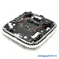 Point d'accès Wi-Fi 6 intérieur Air Engine 6760-X1 2,975 Gbit/s double radio 2xGE PoE+ AP sans fil d'entreprise à montage au plafond
