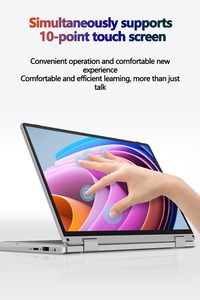 1 लैपटॉप 11.6 इंच टच स्क्रीन 6 जीबी रैम 512 जीबी एसएसडी इनटेल सेरॉन एन 4020 जीत 11 टैबलेट कंप्यूटर पोर्टेबल नोटबुक - Product Image 5