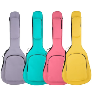 40 pouces 41 pouces Folk Acoustic Guitar Backpack Case Classical Thickened Waterproof Double Shoulder Guitar Bag Instrument Bag - Product Image 5