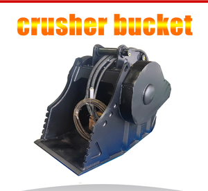 <span class=keywords><strong>Godet</strong></span> de concassage à mâchoires pour excavatrice, rotation libre à 360 degrés, <span class=keywords><strong>godet</strong></span> de concassage hydraulique - Product Image 6