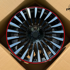 Rueda forjada de 18-24 pulgadas con bloqueo central a medida para Ferrari 488 296 GTS 458 812 SF90 McLaren 765LT <span class=keywords><strong>Koenigsegg</strong></span> <span class=keywords><strong>Regera</strong></span> Lamborghini - Product Image 4