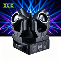 Projecteur LED RGBW portable 150W avec contrôle DMX512 et effets laser pour l'éclairage de scène professionnel, mariages et DJ
