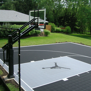 Piso Deportivo para <span class=keywords><strong>Cancha</strong></span> <span class=keywords><strong>de</strong></span> Baloncesto Interior/Exterior, <span class=keywords><strong>de</strong></span> Plástico PP Encastrable, Impermeable, Resistente al Desgaste, Elástico y Ecológico, <span class=keywords><strong>de</strong></span> 5 a 10 Años <span class=keywords><strong>de</strong></span> Duración - Product Image 5