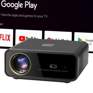 Vidéoprojecteur portable GTV 1080P 4K 8K LCD 3D pour cinéma maison, livraison gratuite, fabricants, dropshipping, marque U001 - Product Image 1
