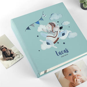 <span class=keywords><strong>Album</strong></span> <span class=keywords><strong>photo</strong></span> de <span class=keywords><strong>scrapbooking</strong></span> moderne de haute qualité personnalisé avec impression UV et <span class=keywords><strong>pages</strong></span> autocollantes pour cadeau d'enfant - Product Image 2