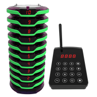 Système d'appel de serveur sans fil JIantao Signal fort vibrant téléavertisseur étanche pour restaurants et cafés