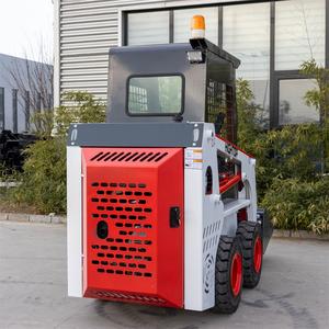 Livraison gratuite Mini chargeuse compacte avec seaux de souffleuse à <span class=keywords><strong>neige</strong></span> mini chargeuse à <span class=keywords><strong>neige</strong></span> compacte mini chargeuse à chenilles de jardin - Product Image 5