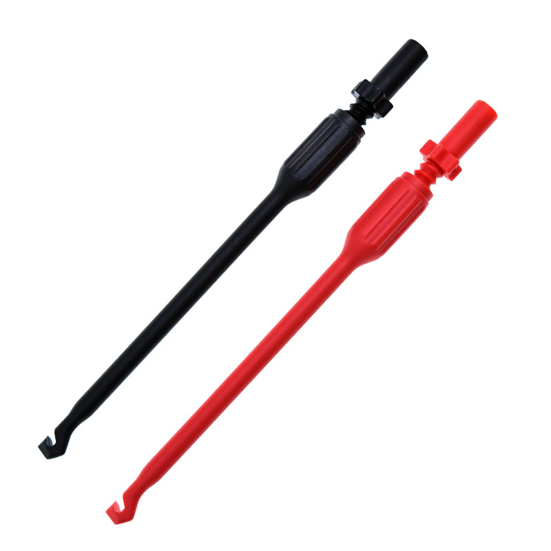 Автомобильный провод пирсинг Зонд из нержавеющей стали-провод Пирсинг зажим с защитой от проколов wireback зонд булавки для типа «банан» 4 мм Расширенный испытательный кабель