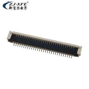 Connecteur FFC/FPC ZIF vertical SMT à pas de 1,0 mm, type Backflip H=2,6, double contact inférieur – Vente chaude du fabricant - Product Image 3