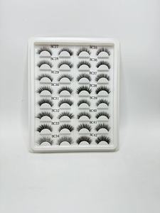 Bán buôn d-curl faxu Mink lông mi mở rộng <span class=keywords><strong>12mm</strong></span> đầy đủ dải lông mi, số lượng lớn nhãn hiệu riêng với biểu tượng tùy chỉnh | OEM/ODM hỗ trợ - Product Image 3