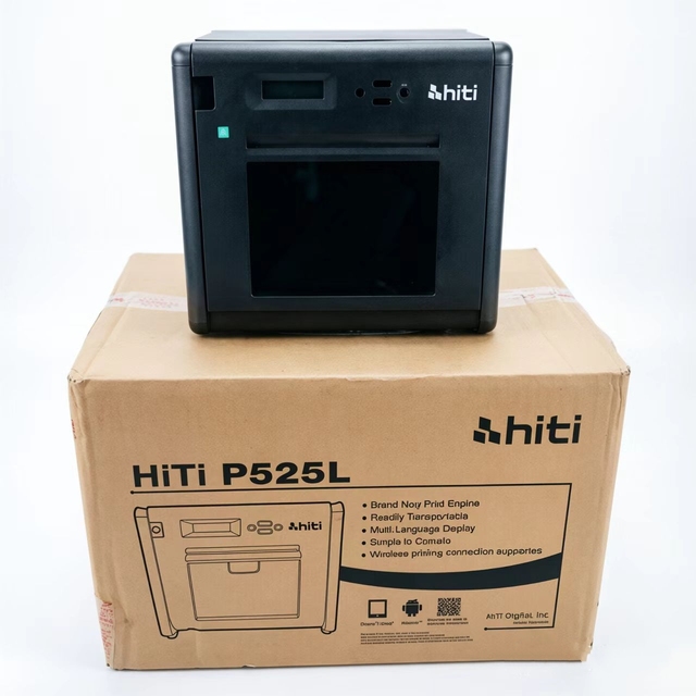Hiti P525L Photo Printer Hiti P520L P525L Photo Printer Hiti P520L/ P525L Print Kit with Paper Roll No Need Ink P525L Printer