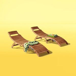 Sedia a dondolo in legno <span class=keywords><strong>per</strong></span> giardino giardino a dondolo Chaise Lounge <span class=keywords><strong>per</strong></span> prendere il sole Patio esterno sedia a sdraio <span class=keywords><strong>per</strong></span> cortile piscina spiaggia - Product Image 3