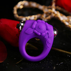 Lustige Spielzeuge für Paare Silikon Kiefern Vibrations ring Verzögerung Ejakulation Vibrator Sexspielzeug für Männer Penis ring Verzögerung Ejakulation - Product Image 2