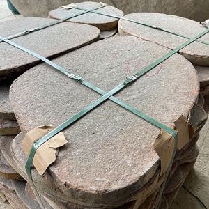 Natürlicher Fluss stein Flags tone Outdoor Garten Landschaft Pflasters tein für Gras Rasen Park Pfade Gehweg Tritts teine - Product Image 6