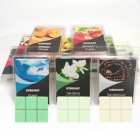 Litbright Oem Home Decor Aroma Geur Kaars Levert 6 Cell Clam Shell Verpakking Geurende Paraffine Soja Wax Blokjes