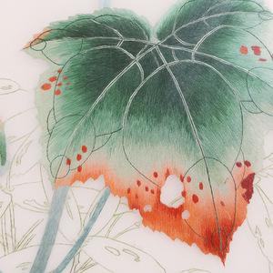Série Récolte d'automne, broderie de Suzhou, tapisserie murale, peinture finie faite à la main pour la décoration du salon, de la chambre à coucher et de la salle à manger - Product Image 1