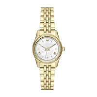 Montre pour femmes de luxe à logo personnalisable, bicolore or, bracelet en acier inoxydable, nouveau style, mouvement à quartz Miyota, montre tendance pour femmes