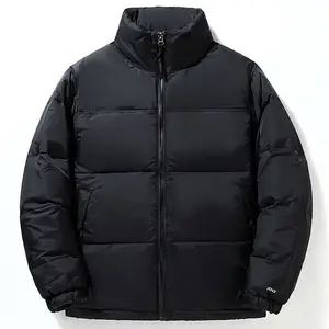 Custom Mannen Puffy Winter Jacket Hoge Kwaliteit Bomber Jassen Unisex Mannen Dragen Gewatteerde Jas