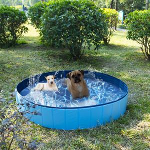 Piscinas infantiles plegables no inflables para exteriores para perros, gatos, cachorros, Material grueso, piscina para mascotas, bañera antideslizante para perros - Product Image 5