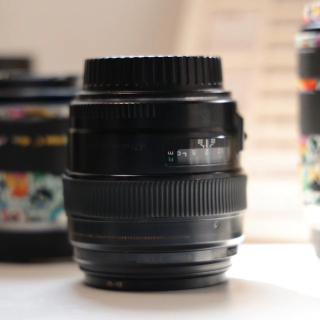Fast Delivery for EF 85mm F1.8 USM Full Frame OEM Medium Telephoto Prime Lens for Interface Fixed Focus 86mm Caliber