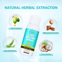 Spray fixant naturel à base de plantes pour perruques et extensions capillaires - Tenue forte, tenue extra forte, formage naturel, spray fondant pour filles
