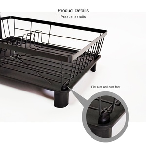 Estante para platos de Metal multifuncional, escurridor de alambre para el hogar de cocina transfronterizo para platos, almacenamiento de platos, tipo de vajilla - Product Image 4