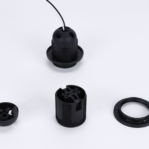 <span class=keywords><strong>Portalampada</strong></span> in Plastica E27 E14 con Filettatura Completa a Scatto per Lampade da <span class=keywords><strong>Tavolo</strong></span> e da Terra - Product Image 5