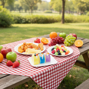 Assiettes en <span class=keywords><strong>carton</strong></span> <span class=keywords><strong>kraft</strong></span> biodégradable en gros, design personnalisé, LOGO, assiettes à salade jetables non revêtues - Product Image 6