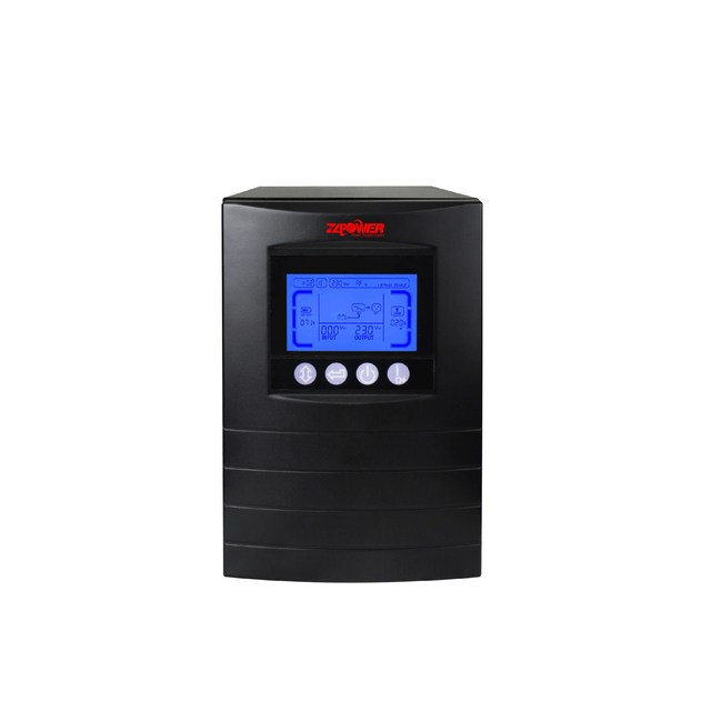 Portable 1000VA 3000VA Single Phase High Frequency Online UPS Battery Backup Ups for Server and ATM