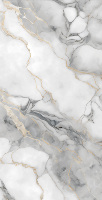 Carreaux de sol en porcelaine de luxe, entièrement polis et émaillés, effet marbre, motif gris, 60*120, pour salon