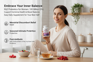 Probiotici OEM/ODM per Donne 100 Miliardi di CFU 18 Ceppi, Mirtillo Rosso + Vitamina B6 e C, Supporta la Salute Femminile e l'Equilibrio dell'Umore - Product Image 5