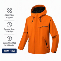 Veste de randonnée unisexe personnalisable avec capuche amovible, imperméable, coque technique décontractée pour l'extérieur, marque privée, OEM clé en main transfrontalier