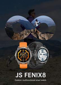 Reloj Inteligente Deportivo JS Fenix8 2026, con NFC, <span class=keywords><strong>Asistente</strong></span> <span class=keywords><strong>de</strong></span> Voz, Pantalla Redonda HD <span class=keywords><strong>de</strong></span> 1.38'', Linterna, Moderno - Product Image 4