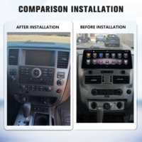 Écran tactile OLED 12,3 pouces Android Auto DSP 8 cœurs pour Armada Infiniti QX56 2008-2015, unité principale de navigation GPS 3G/4G/WiFi