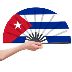 Éventails pliants en bambou avec drapeau <span class=keywords><strong>de</strong></span> <span class=keywords><strong>Cuba</strong></span> en gros, éventail à main <span class=keywords><strong>pour</strong></span> carnaval, mariage, festival, fête, <span class=keywords><strong>agence</strong></span> <span class=keywords><strong>de</strong></span> <span class=keywords><strong>voyage</strong></span> - Product Image 4