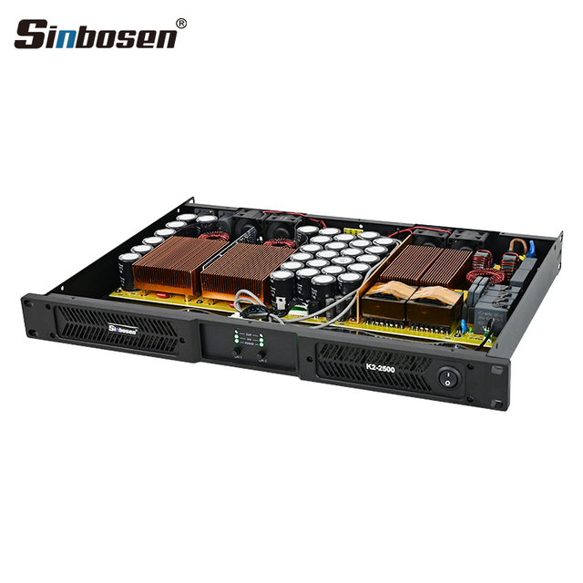 K2-2500 Professional 2 Channel 2500w 1u Class d Power Amplifier Module for Subwoofer