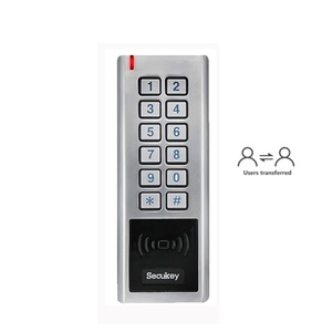 Waterproof <strong>Standalone</strong> Keypad <strong>Access</strong> <strong>Controller</strong> 3 in 1 Universal Pysical Botton Keypad 125KHz EM &amp; 13.56Mhz Card Wiegand Reader - Product Image 1
