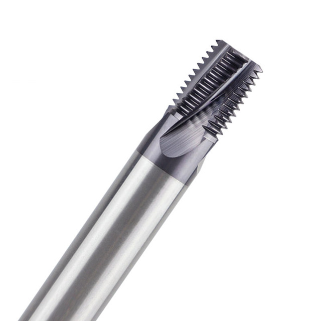 British BSPT Taper Pipe Thread Milling Cutter Carbide Tungsten OEM Customizable PT1/8-28 for Steel Parts Processing