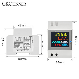 D52-2066 6 trong 1 hiển thị thông minh <span class=keywords><strong>Meter</strong></span> Din Rail AC Monitor điện áp hiện tại điện năng lượng điện tần số <span class=keywords><strong>Meter</strong></span> - Product Image 5