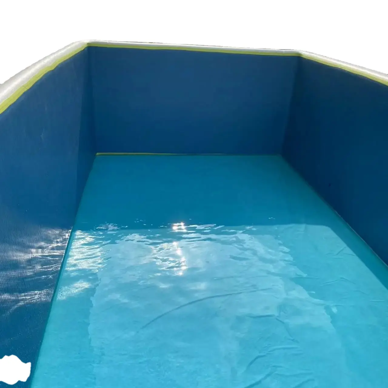 IPOOLGO famiglia di grandi dimensioni piscina gonfiabile per adulti rettangolare profondo saltare in aria piscina per bambini gonfiabile all'aperto terra p