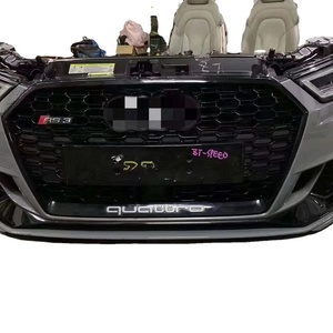 Cho Audi Rs3 Xe <span class=keywords><strong>Bumper</strong></span> Mặt Trước Lắp Ráp Nhựa Tản Nhiệt Động Cơ Mui Xe Lưới Tản Nhiệt Với Phanh Ánh Sáng Phía Trước Môi của <span class=keywords><strong>Bumper</strong></span> - Product Image 1