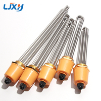 Ljxh DN32 /DN40 304SS Chaudière à immersion tubulaire à eau 220v/380v 6kw Tuyau de chauffage électrique à filetage en cuivre pour le chauffage de l'incubateur d'oeufs